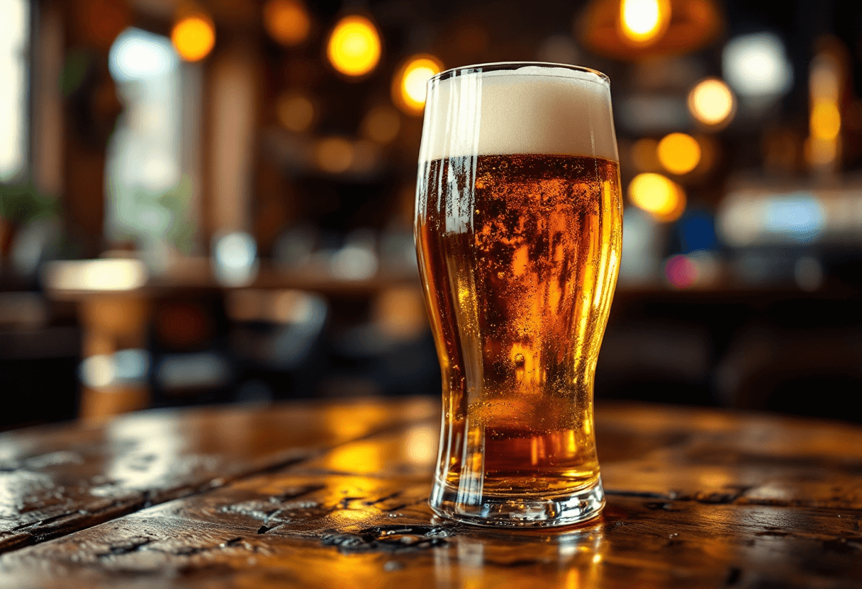 Verre à Bière Personnalisable - Élégance Unique